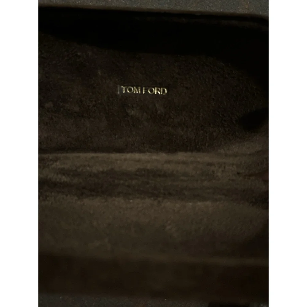 Tom Ford Hard Brown‎ Sunglasses Eyeglasses Optical Case Only Brown Velour